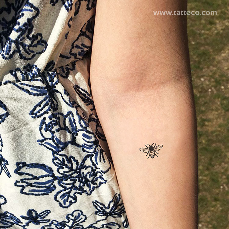 Bee Temporary Tattoo - Set of 3