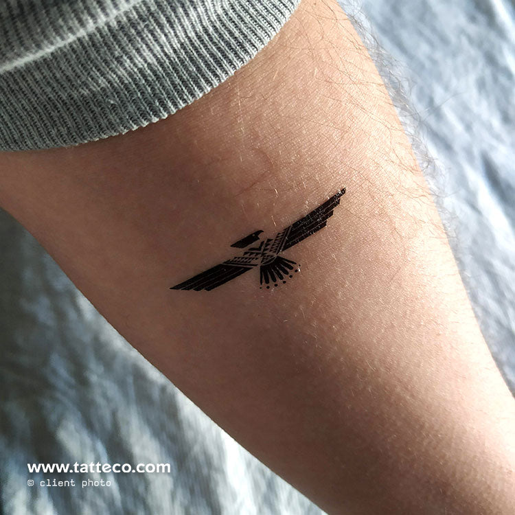 Thunderbird Temporary Tattoo - Set of 3